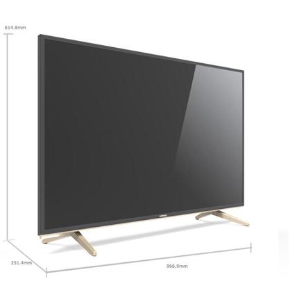 康佳（KONKA）LED43S1 43英寸全高清10核HDR智能LED液晶平板電視 (黑+金)