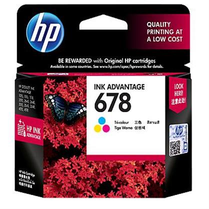惠普HP 678 號三色墨盒 標(biāo)準(zhǔn)容量（適用： Ink Advantage 2515）