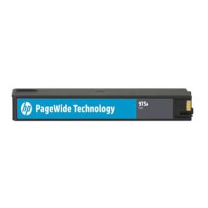 惠普HP 975A PageWide原裝墨盒 975A青色-3000頁(yè) （適用機(jī)型：HP PageWide Pro 452、477、552、577 打印機(jī)系列）