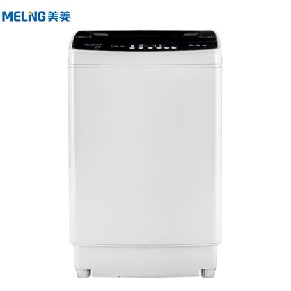 美菱(MELING) XQB90-98E1 9kg大容量全自動(dòng)波輪洗衣機(jī) 節(jié)能省水 鋼化玻璃蓋板(灰)