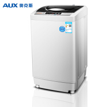 奧克斯（AUX）7.5KG 全自動(dòng)波輪洗衣機(jī)家用小型迷你宿舍租房帶甩干 7.5公斤 XQB75-AUX5